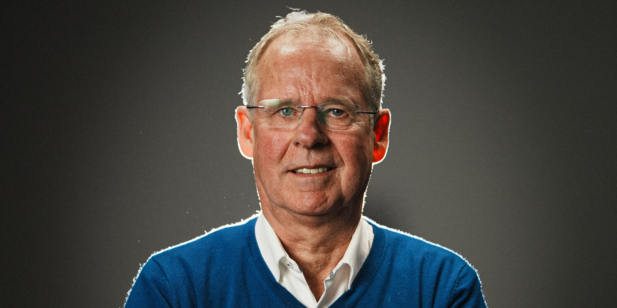 Portret van Jan, die als toeschouwer het slachtoffer werd van een vuurwerkincident Portret van Jan, die als toeschouwer het slachtoffer werd van een vuurwerkincident