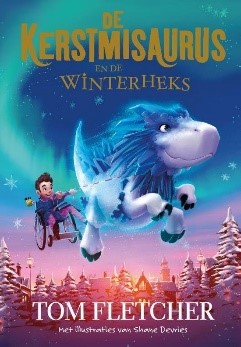 Cover van het boek "De Kerstmisaurus en de Winterheks"